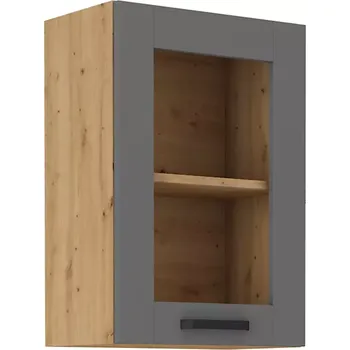 Kuchyňská skříňka Luna dustgrey/artisan 40GS-72 1F