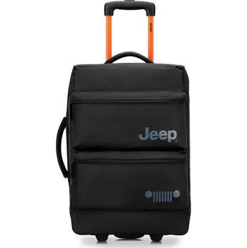 Cestovní taška Cestovní taška na kolečkách Delsey X JEEP JS006B 55 cm 274021000 - černá 37 l