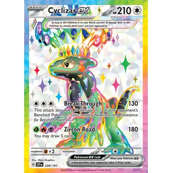 Karetní hra Pokémon Cyclizar ex 228/191 - Surging Sparks