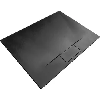 Sprchová vanička Sprchová vanička Bazalt long black 80x100