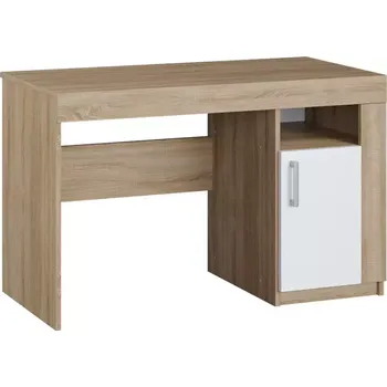 Kancelářská sestava Psací stůl Livia bílá+dub sonoma