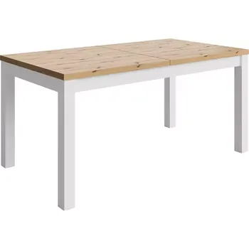 Jídelní set Stůl Agat 160+2x40 artisan/bílá