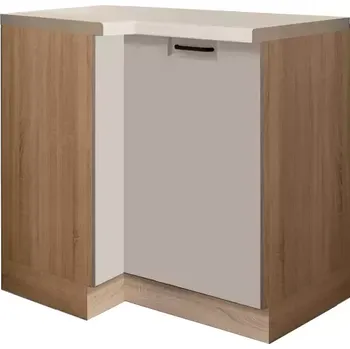 Kuchyňská Skříňka Favorit 14D pravá Sonoma/Latte