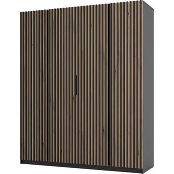 Kancelářská sestava Skříň Kaja BL/EV-BL 4LAM