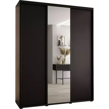 Předsíňová stěna Skříň 45 Canaris 3 190 černá/černá