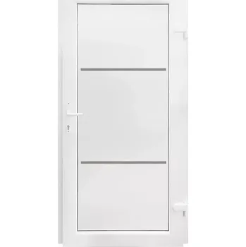 Vchodové dveře Vchodové dveře Split D35 98x198x7 90P bílá