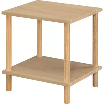 Obývací stěna Odkládací stolek GC7404 40x40x45 dub sonoma/přírodní