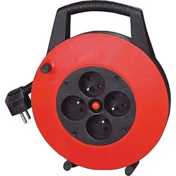 Prodlužovací kabel na bubnu - 4 zásuvky 10m HADEX L198