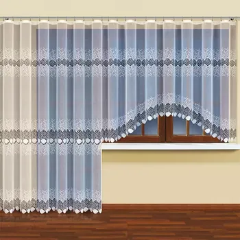 Záclona Žakárová záclona 221500/300x160 bílá