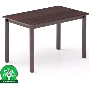 Jídelní stůl Stůl borovice ST104-120x75x75 ořech