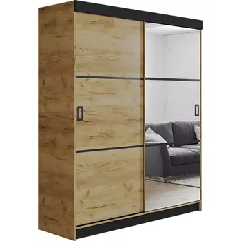 Kancelářská sestava Skříň Retro 138 3l Craft / Přední Craft