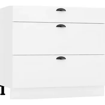 Kuchyňská skříňka Kuchyňská skříňka Adele D90PC S/3 bílá hrášek/bílá