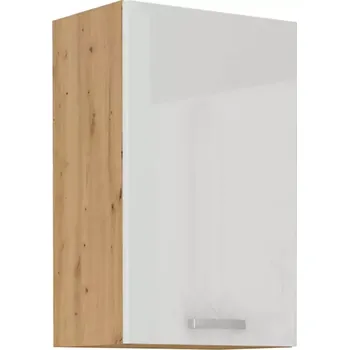 Kuchyňská skříňka Artisan 45G-72 1F, bílá/ dub artisan