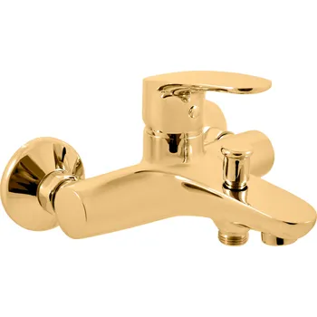 Vodovodní baterie AMUR - Vanová baterie, Zlatá - kartáčovaná AM754.5ZK, RAV Slezák