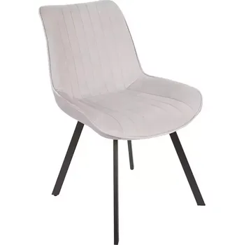 Jídelní set Židle Verti světlá šedá