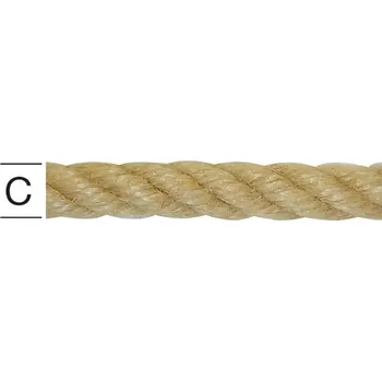 Horolezectví Konopné lano stáčené 14 mm