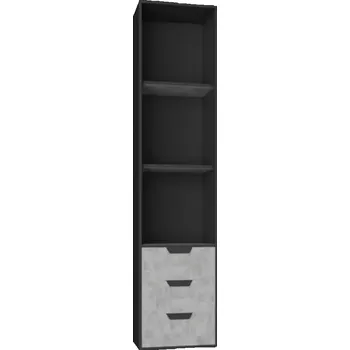 Kancelářská sestava Regál Nano Na6 enigma/grafit