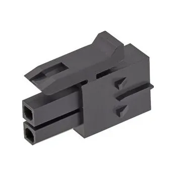 Elektrický konektor Pouzdro pro konektor PCB rozteč 3mm 4cestný 2řadový Samice Kabelová montáž Molex 206461