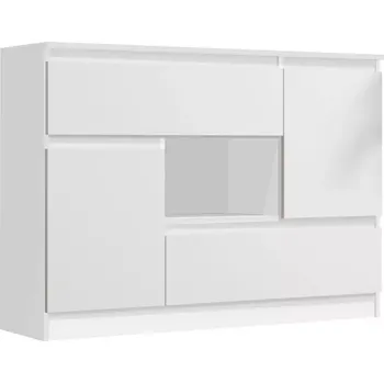 Kancelářská sestava Komoda Merida Bílá