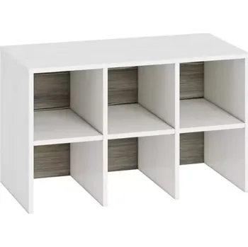 Botník Blanco 80 cm, borovice sněžná / new grey