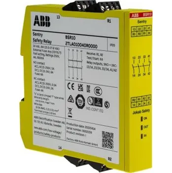 Relé eBezpečnostní relé 4 konfigurovatel. 4 bezpečnostní kontakty 3NO/NC pomocné kontakty, počet kanálů: 1 kanál 24 V DC,
