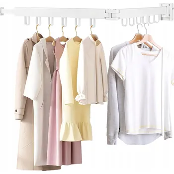 Věšák Šatní ramínko kovový Interlook bílý