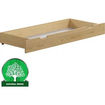 Šuplík pod postel Mikołaj 70x160 borovice