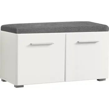 Botník Beny 2d bílá/bílá lesk 11008567