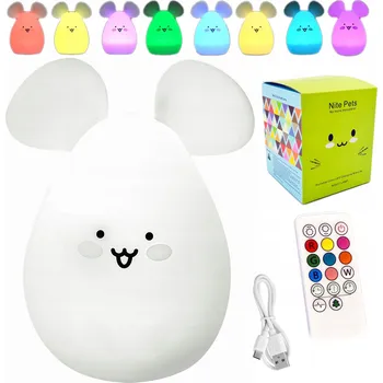 Lampička Noční lampa Nite Pets bílá