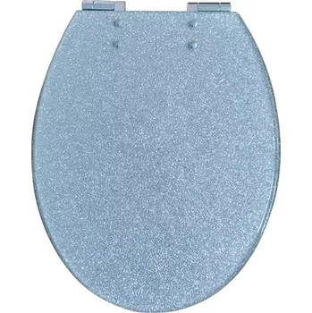 WC sedátko Silver Glitter