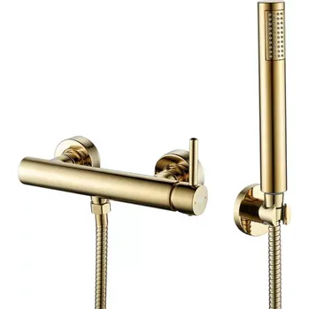 Baterie sprchová Ilma s vanovou sadou zlatá