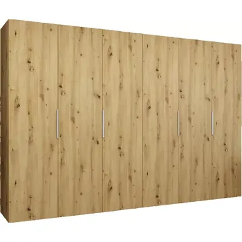 Předsíňová stěna Skříň Marbella I 300 artisan stříbrná