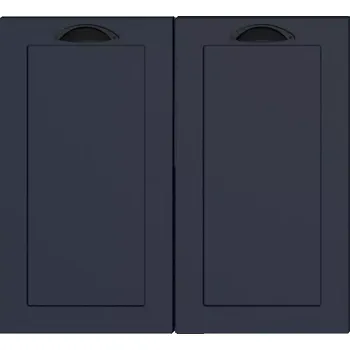 Kuchyňská Skříňka Adele D80 Granát Mat/Bílý