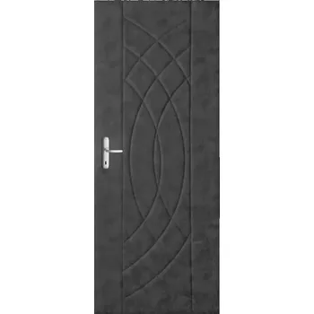 Čalounění dveří Elle 94 šedé 21