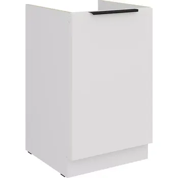 Kuchyňská skříňka Aria WH/WH Anti Fingerprint 50zl 1f Bb