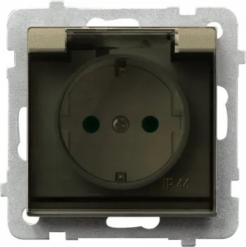 Elektrická zásuvka OSPEL SONATA GPH-1RSP/m/39/d Zásuvka s ochranným krytem a uzemněním (Schuko)