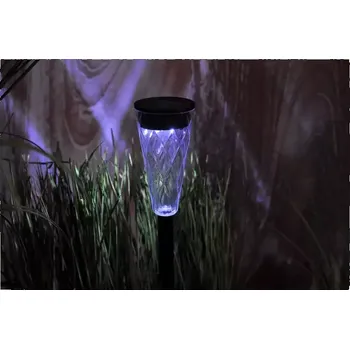 Solární osvětlení 1 LED černá