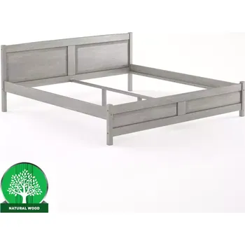 Ložnicová sestava Postel borovicová LK104–200x200 grey