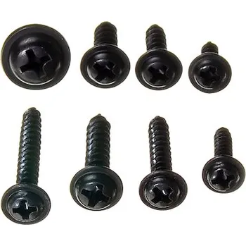 Auto elektroinstalace Sada samořezných šroubů s kulatou hlavou M2,9 M4,8, 200 ks, 4BOX016