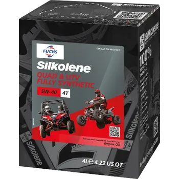 Motorový olej Motorový olej SILKOLENE QUAD & UTV 5W-40 602013781 4 l