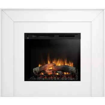 Elektrický krb Zuni 28 bílá mat