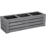 Truhlík Kwartet III šedý