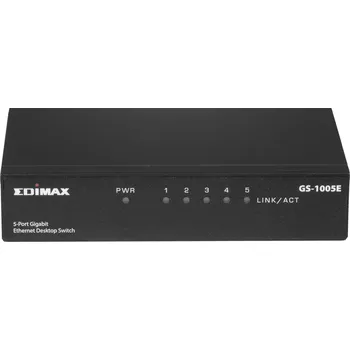 Switch EDIMAX GS-1005E síťový switch RJ45, 5 portů, 1 GBit/s