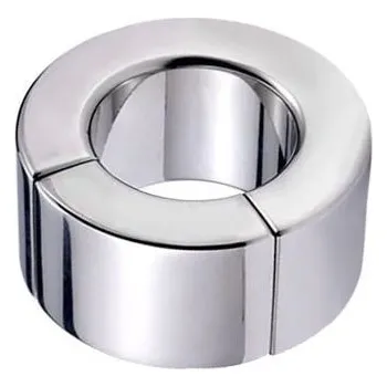 Slave4master Magnetic Ball Stretcher 4 cm, ocelový natahovač varlat