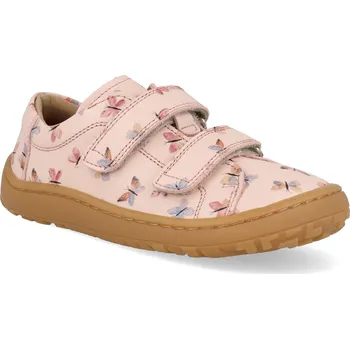 Dětská sportovní obuv Barefoot dětské tenisky Froddo - Baze Pink+ motýlci růžové Velikost: 31