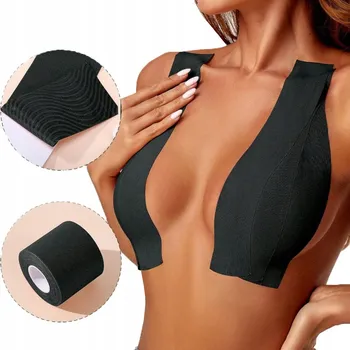 Dámské spodní prádlo SNM push-up podprsenka černá, univerzální velikost