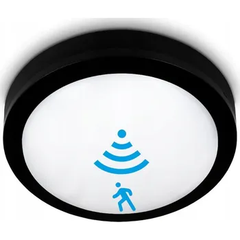 Stropní svítidlo Kwazar Luminaire 18 W LED černé kulaté