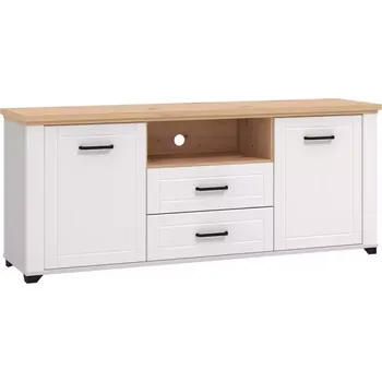 Obývací stěna Tv stolek Valencia artisan/bílá 11011387