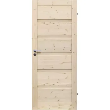 Interiérové dveře Interiérové dveře Wezuwiusz plné 60P sukaté nelakované
