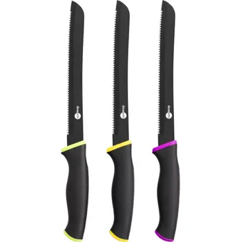 Kuchyňský nůž Nero Nůž Na Chleba 20cm Mix Barev 20469